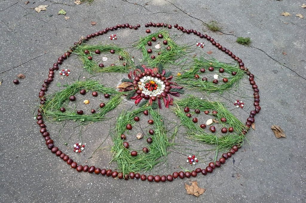 jesienna mandala
